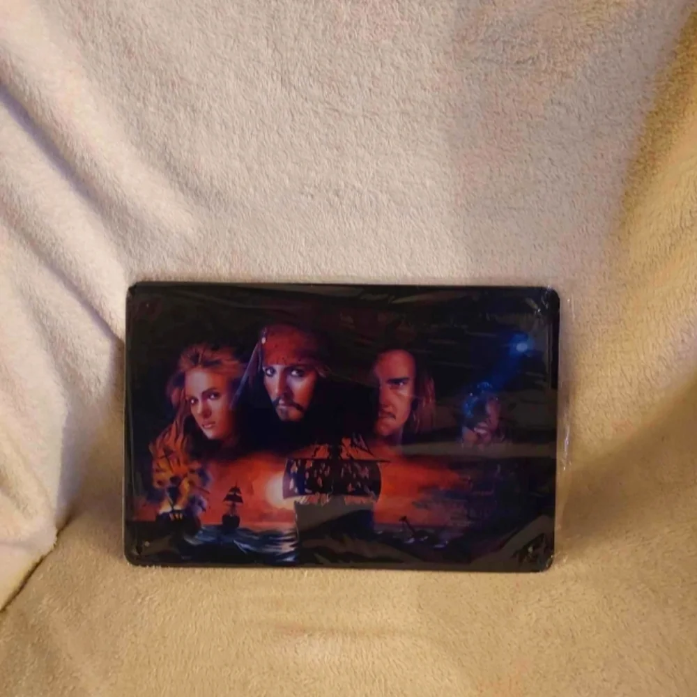 Pirate's of the Caribbean tin sign